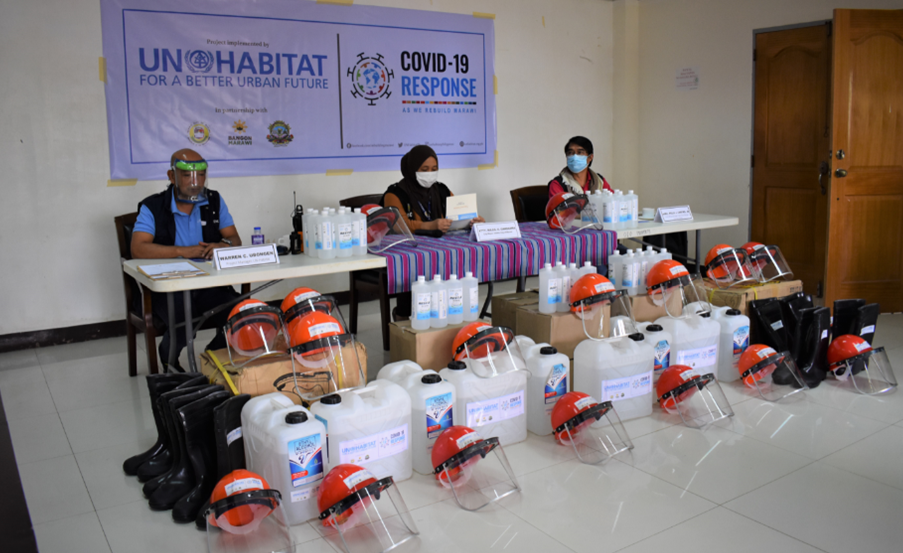 UN-Habitat COVID-19 response kicks off in Marawi